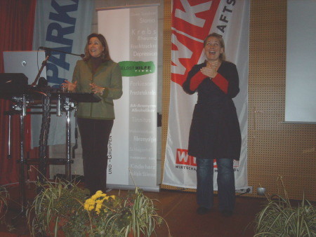 November 2007 - 3. Osttiroler Selbsthilfetage, organisiert von dem Dachverband der Tiroler Selbsthilfevereine, Zweigstelle Lienz, Thema "Körper,Geist,Seele". Erstmals mit Gebärdensprachdolmetscher.